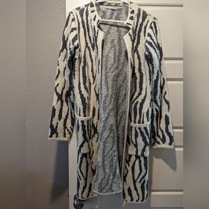 Zebra print Cardigan